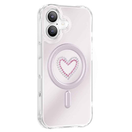 Apple iPhone 17 Kılıf M-Safe Şarj Özellikli Zore Paris Mova Sert PC Kapak