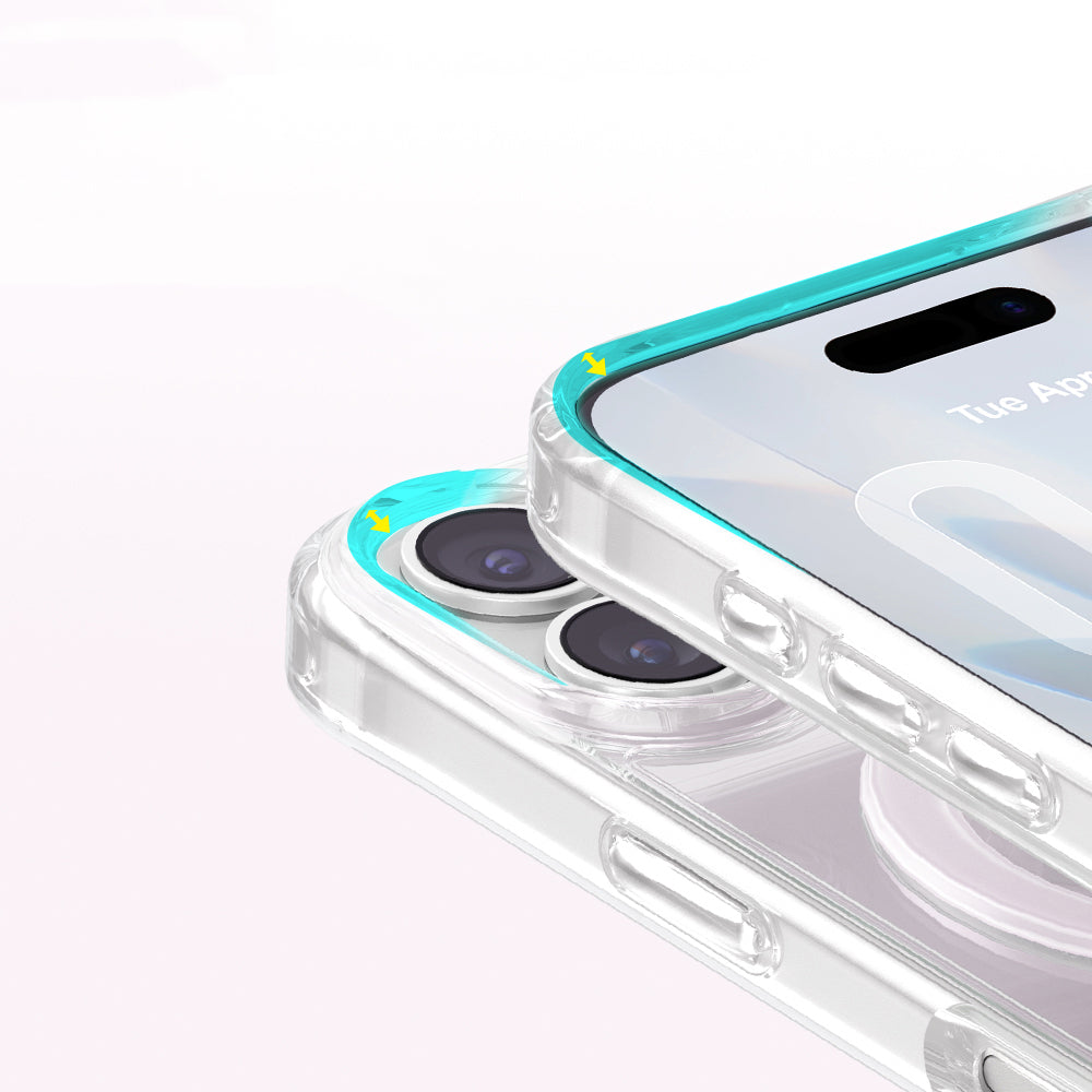 Apple iPhone 17 Kılıf M-Safe Şarj Özellikli Zore Paris Mova Sert PC Kapak