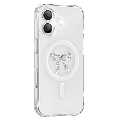 Apple iPhone 17 Kılıf M-Safe Şarj Özellikli Zore Paris Mova Sert PC Kapak