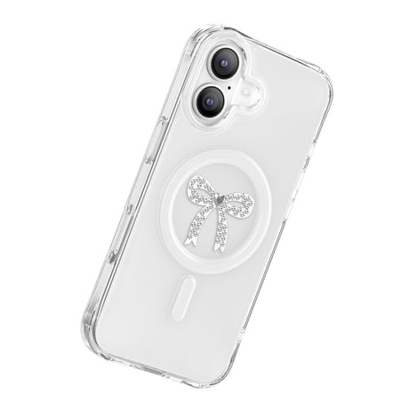 Apple iPhone 17 Kılıf M-Safe Şarj Özellikli Zore Paris Mova Sert PC Kapak