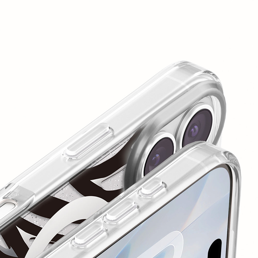 Apple iPhone 17 Kılıf M-Safe Şarj Özellikli Zore Paris Veyro TPU Kapak