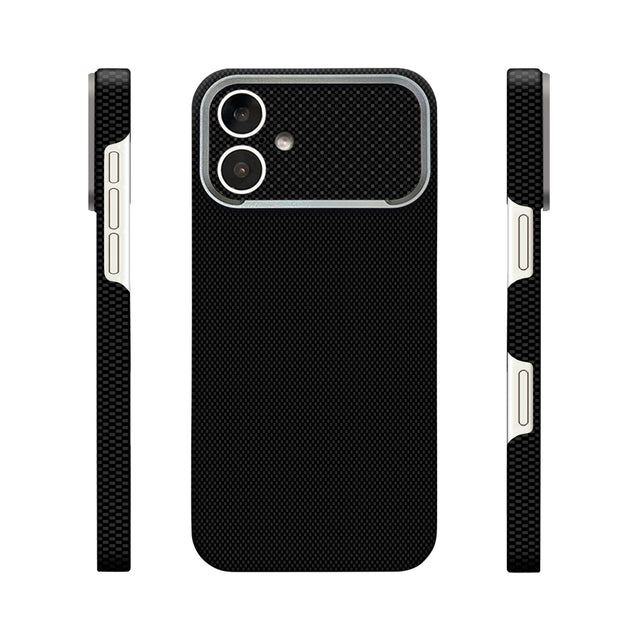 Apple iPhone 17 Kılıf M-Safe Şarj Özellikli Zore Paris Zerre Sert PC Kapak