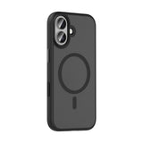 Apple iPhone 17 Kılıf Mat Arka Yüzey Wireless Şarj Özellikli Zore Flet M-safe Kapak
