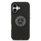 Apple iPhone 17 Kılıf Mercedes Benz Orjinal Lisanslı M-safe Şarj Özellikli Buzlu PC Nostaljik Yıldız Dizayn Kapak