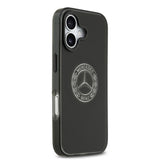 Apple iPhone 17 Kılıf Mercedes Benz Orjinal Lisanslı M-safe Şarj Özellikli Buzlu PC Nostaljik Yıldız Dizayn Kapak