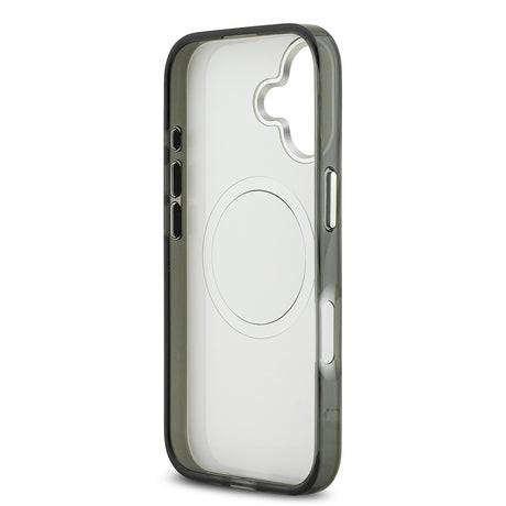 Apple iPhone 17 Kılıf Mercedes Benz Orjinal Lisanslı M-safe Şarj Özellikli Çift Katmanlı PC Nostaljik Yıldız Dizayn Kapak