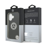 Apple iPhone 17 Kılıf Mercedes Benz Orjinal Lisanslı M-safe Şarj Özellikli Çift Katmanlı PC Nostaljik Yıldız Dizayn Kapak