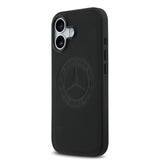 Apple iPhone 17 Kılıf Mercedes Benz Orjinal Lisanslı M-safe Şarj Özellikli Hakiki Deri Nostaljik Yıldız Dizayn Kapak