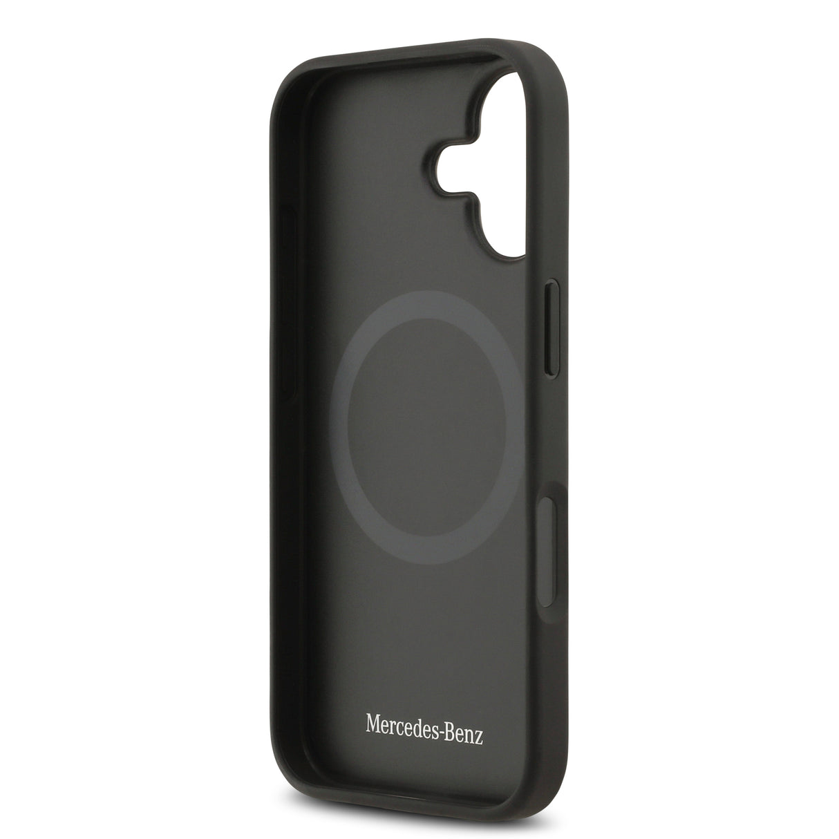 Apple iPhone 17 Kılıf Mercedes Benz Orjinal Lisanslı M-safe Şarj Özellikli Hakiki Deri Nostaljik Yıldız Dizayn Kapak