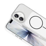 Apple iPhone 17 Kılıf Metal Buton Tasarımlı Zore İkonik Sert Silikon Kapak