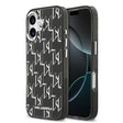 Apple iPhone 17 Kılıf Orjinal Lisanslı M-safe Şarj Özellikli Karl Lagerfeld IML Baskılı Monogram Dizayn Kapak