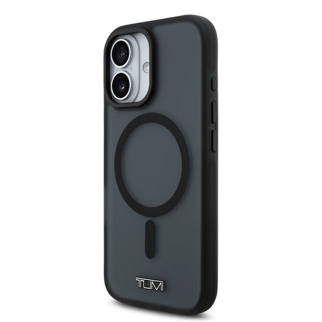 Apple iPhone 17 Kılıf TUMI Orjinal Lisanslı M-safe Şarj Özellikli Buzlu Transparan Kapak