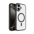 Apple iPhone 17 Kılıf Wireless Şarj Özellikli Zore Krom M-safe Silikon Kapak