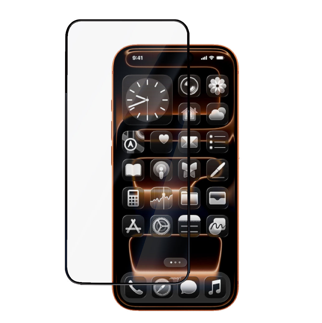 Apple iPhone 17 Mohseven M6 Privacy Temperli Cam Ekran Koruyucu + Kolay Uygulama Aparatı