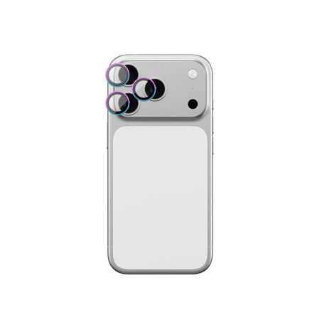 Apple iPhone 17 Pro Amazingthing Anti Reflective Kamera Lens Koruyucu + Kolay Uygulama Aparatlı