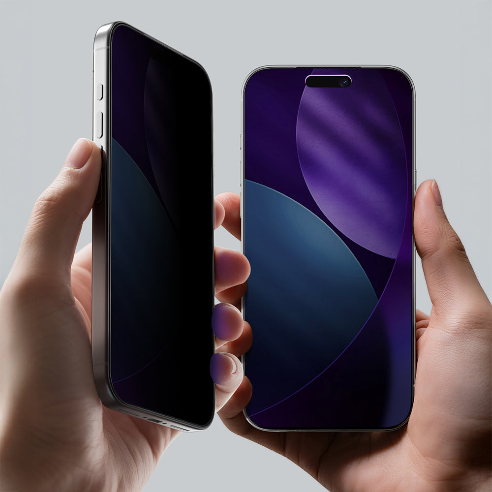 Apple iPhone 17 Pro Amazingthing Titan Privacy Parmak İzi Bırakmayan Temperli Cam Ekran Koruyucu