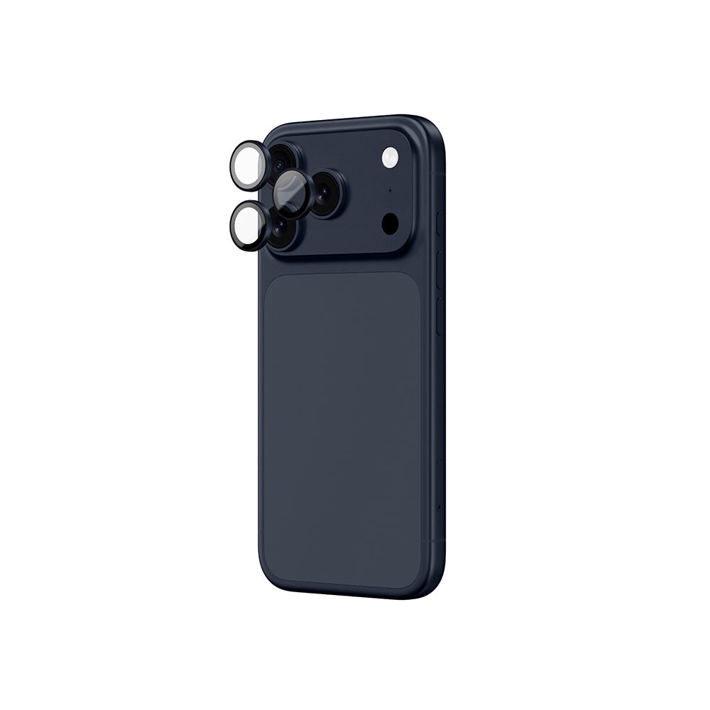 Apple iPhone 17 Pro Amazingthing Titan Safir Kamera Lens Koruyucu + Kolay Uygulama Aparatlı