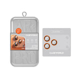 Apple iPhone 17 Pro CaseWorld Alloy One-Piece Serisi Anti Reflective Kamera Lens Koruyucu