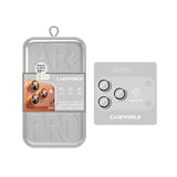 Apple iPhone 17 Pro CaseWorld Alloy Sapphire Safir One-Piece Anti Reflective Safir Kamera Lens Koruyucu