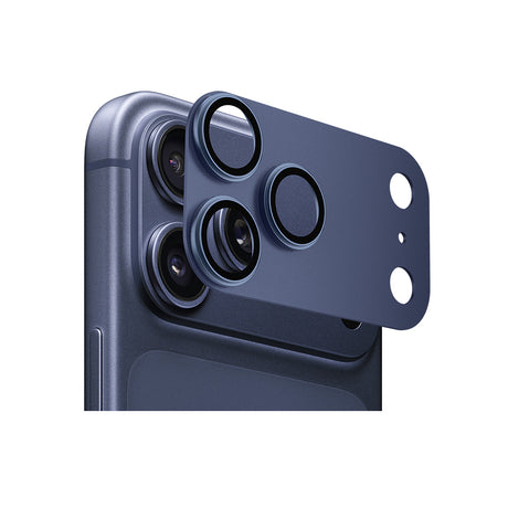 Apple iPhone 17 Pro Go Des FC007 Titanyum Serisi Anti Reflective Kamera Lens Koruyucu