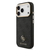 Apple iPhone 17 Pro Guess Orjinal Lisanslı 4G ve Yazı Logolu Kılıf + Ekran Koruyucu + Lens Koruyucu 3in1 Aksesuar Seti
