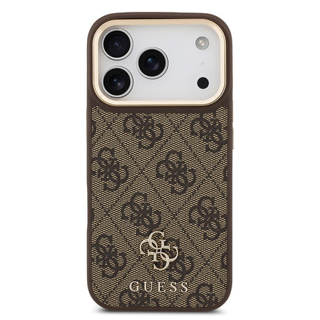 Apple iPhone 17 Pro Guess Orjinal Lisanslı 4G ve Yazı Logolu Kılıf + Ekran Koruyucu + Lens Koruyucu 3in1 Aksesuar Seti