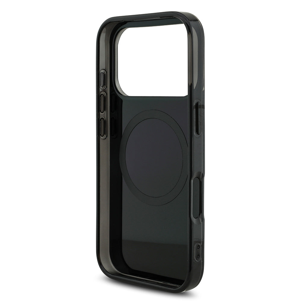 Apple iPhone 17 Pro Kılıf AMG Orjinal Lisanslı Çift Katmanlı Büyük Logolu Petek Desenli Kapak