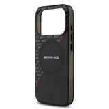 Apple iPhone 17 Pro Kılıf AMG Orjinal Lisanslı M-safe Şarj Özellikli Çift Katmanlı Kırmızı Çapraz Çizgili Kapak