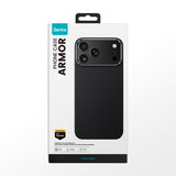 Apple iPhone 17 Pro Kılıf Benks M-safe Şarj Özellikli Metal Kamera Çerçeveli Magnetik ArmorAir 600D Kevlar Fiber Kapak