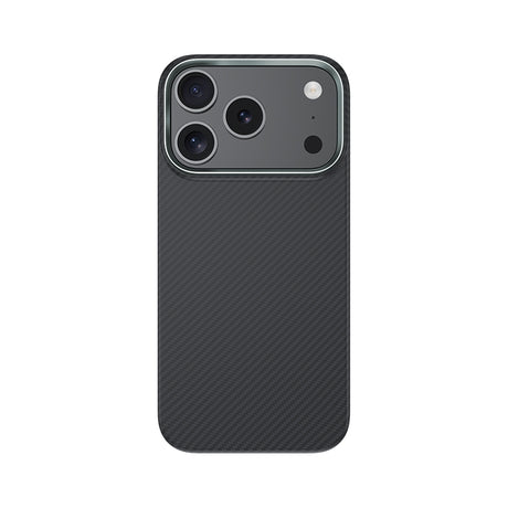 Apple iPhone 17 Pro Kılıf Benks M-safe Şarj Özellikli Metal Kamera Çerçeveli Magnetik ArmorAir 600D Kevlar Fiber Kapak