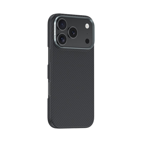 Apple iPhone 17 Pro Kılıf Benks M-safe Şarj Özellikli Metal Kamera Çerçeveli Magnetik ArmorAir 600D Kevlar Fiber Kapak