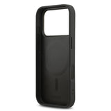 Apple iPhone 17 Pro Kılıf DKNY Orjinal Lisanslı M-safe Şarj Özellikli 3D Yazılı Metal Logolu Kapak