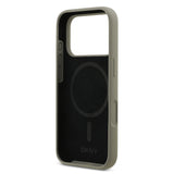 Apple iPhone 17 Pro Kılıf DKNY Orjinal Lisanslı M-safe Şarj Özellikli Metal Logolu Silikon Kapak