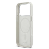 Apple iPhone 17 Pro Kılıf DKNY Orjinal Lisanslı M-safe Şarj Özellikli PU Büyük Dikey Logolu Kapak