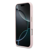 Apple iPhone 17 Pro Kılıf Guess Orjinal Lisanslı 4G Büyük Metal Kamera Çerçeveli PU Deri Resin Kapak
