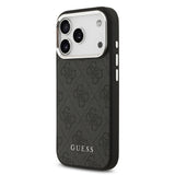 Apple iPhone 17 Pro Kılıf Guess Orjinal Lisanslı M-safe Şarj Özellikli 4G Klasik Yazı Logolu Kapak