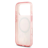 Apple iPhone 17 Pro Kılıf Guess Orjinal Lisanslı M-safe Şarj Özellikli Flower Tonal Circle Kapak
