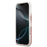 Apple iPhone 17 Pro Kılıf Guess Orjinal Lisanslı M-safe Şarj Özellikli Transparan Resin Bottom Kapak