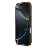 Apple iPhone 17 Pro Kılıf Guess Orjinal Lisanslı M-safe Şarj Özellikli Yazı Logolu Circle Classic Kapak