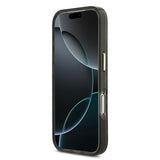 Apple iPhone 17 Pro Kılıf Guess Orjinal Lisanslı M-safe Şarj Özellikli Yazı Logolu Python Desenli Kapak