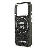 Apple iPhone 17 Pro Kılıf Karl Lagerfeld Orjinal Lisanslı IML Baskılı KL Heads Kapak