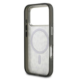 Apple iPhone 17 Pro Kılıf Karl Lagerfeld Orjinal Lisanslı M-safe Şarj Özellikli IML Leopar Baskılı Kapak