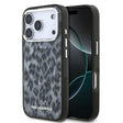 Apple iPhone 17 Pro Kılıf Karl Lagerfeld Orjinal Lisanslı M-safe Şarj Özellikli IML Leopar Baskılı Kapak