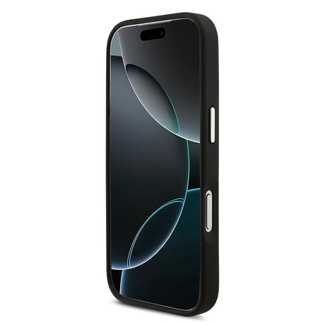 Apple iPhone 17 Pro Kılıf Karl Lagerfeld Orjinal Lisanslı Metal Logolu K&C Heads Pin Kapak