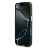 Apple iPhone 17 Pro Kılıf Karl Lagerfeld Orjinal Lisanslı Parlayan Simli Karl & Choupette Heads Kapak