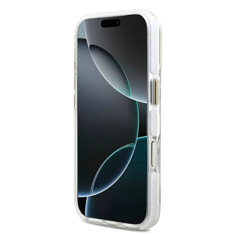 Apple iPhone 17 Pro Kılıf Lacoste Orjinal Lisanslı M-safe Şarj Özellikli Gold Timsah Logolu Buzlu Kapak
