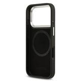 Apple iPhone 17 Pro Kılıf Lacoste Orjinal Lisanslı M-safe Şarj Özellikli PU Pike Desenli Standlı Metal Logolu Kapak