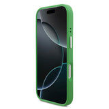 Apple iPhone 17 Pro Kılıf Lacoste Orjinal Lisanslı M-safe Şarj Özellikli PU Pike Desenli Standlı Metal Logolu Kapak