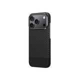Apple iPhone 17 Pro Kılıf M-safe Şarj Özellikli 1500D Aramid Fiber Amazingthing Titan Max Serisi Kapak