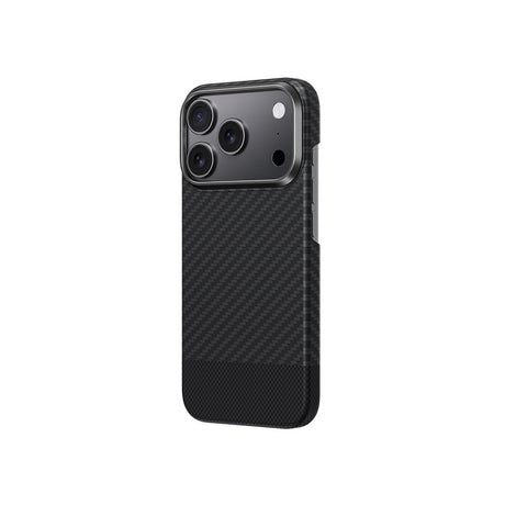 Apple iPhone 17 Pro Kılıf M-safe Şarj Özellikli 1500D Aramid Fiber Amazingthing Titan Max Serisi Kapak
